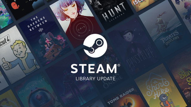 Steam Library update logo from Steam